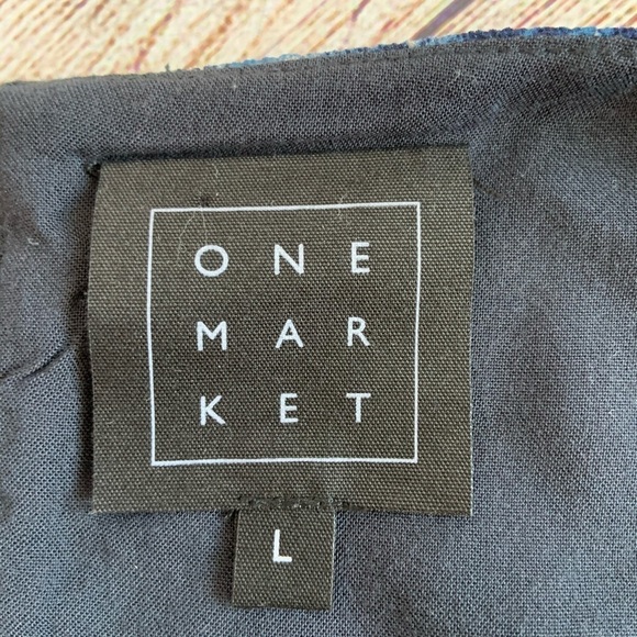 One Market Floral Summer Dress Large - Picture 4 of 7